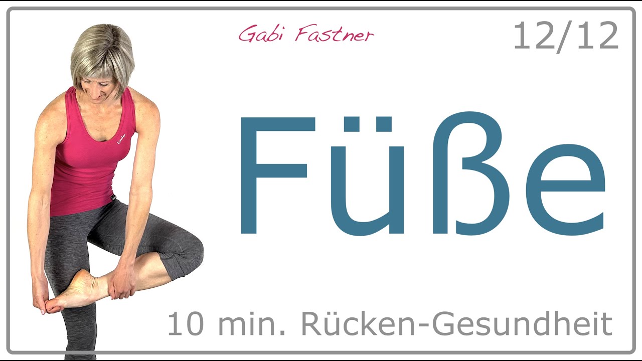 12/12💈10 min. Rückengesundheit beginnt bei den Füßen | ohne Geräte, im Stehen