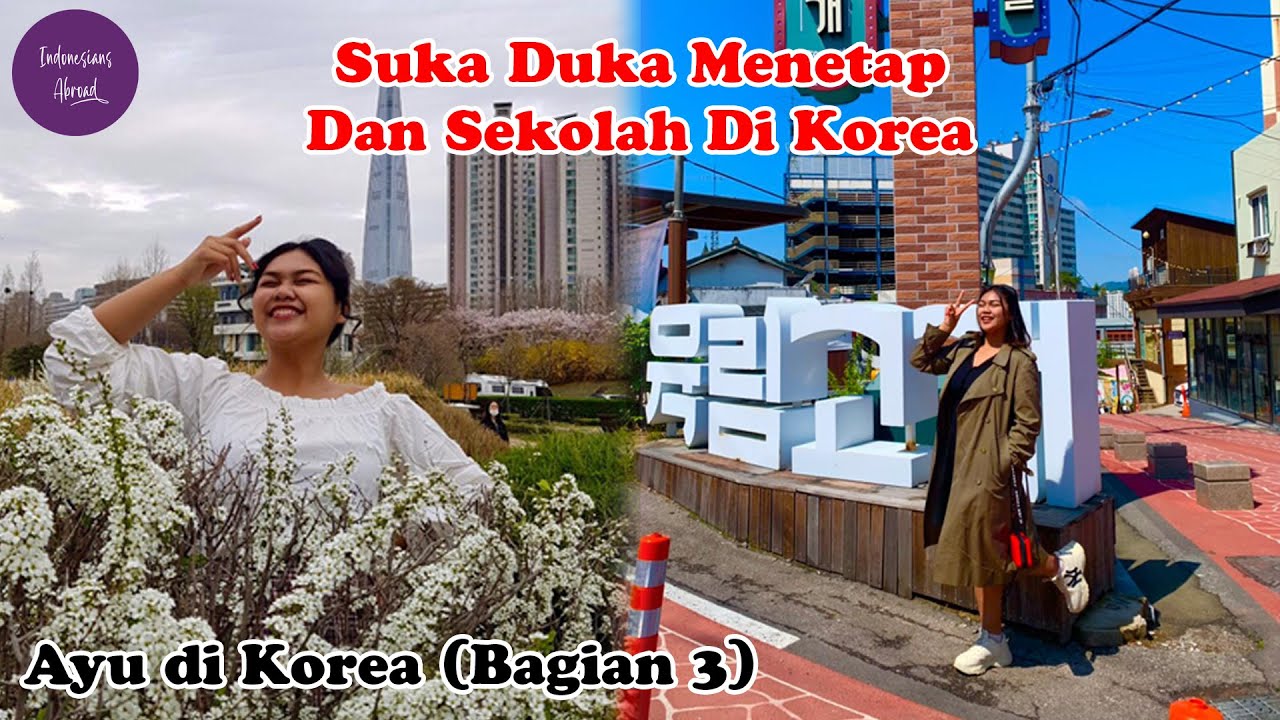 Suka dan Duka Sekolah dan Menetap di Korea Selatan.#indonesiansabroad #podcastindonesia #vlogkorea