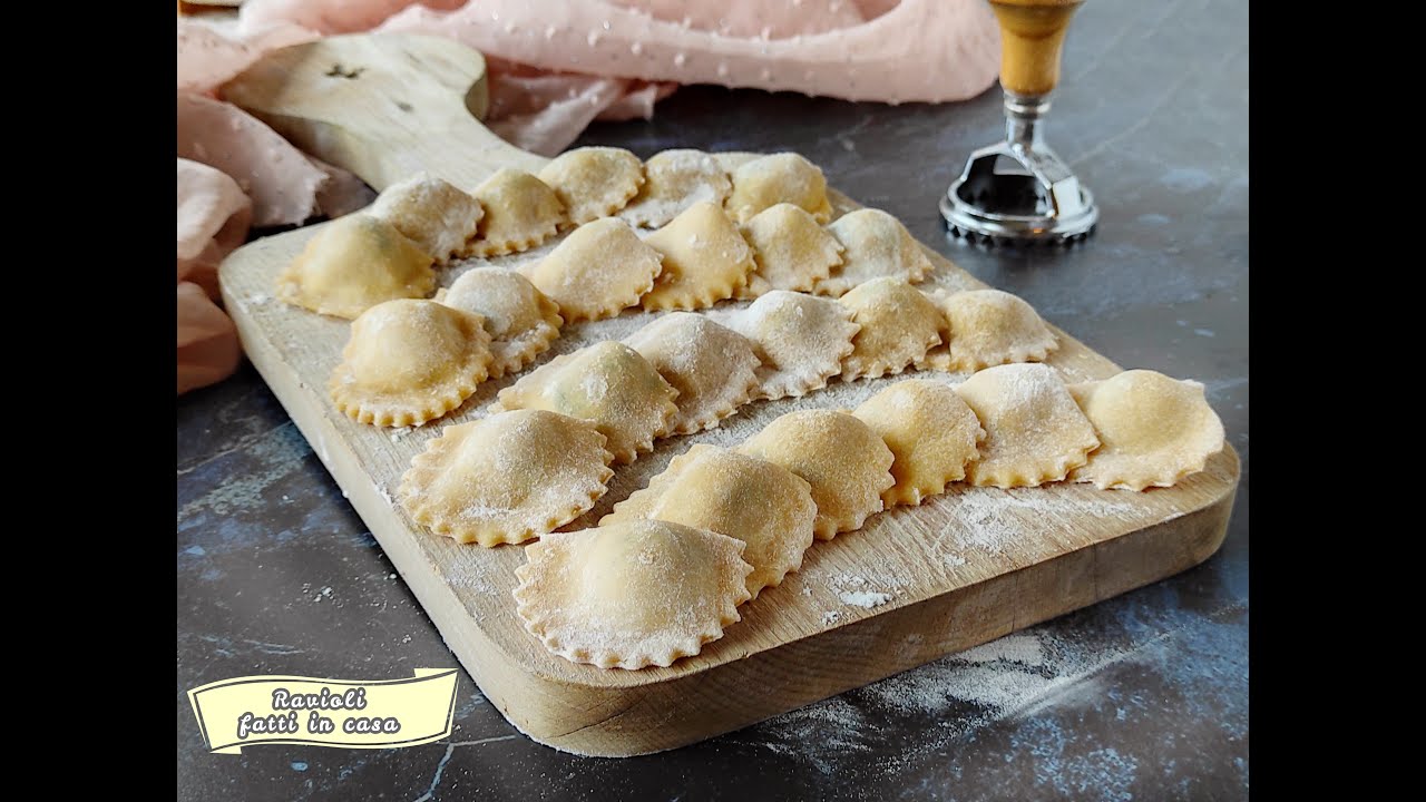 Ravioli fatti in casa, l'impasto ideale per un ottima pasta fresca