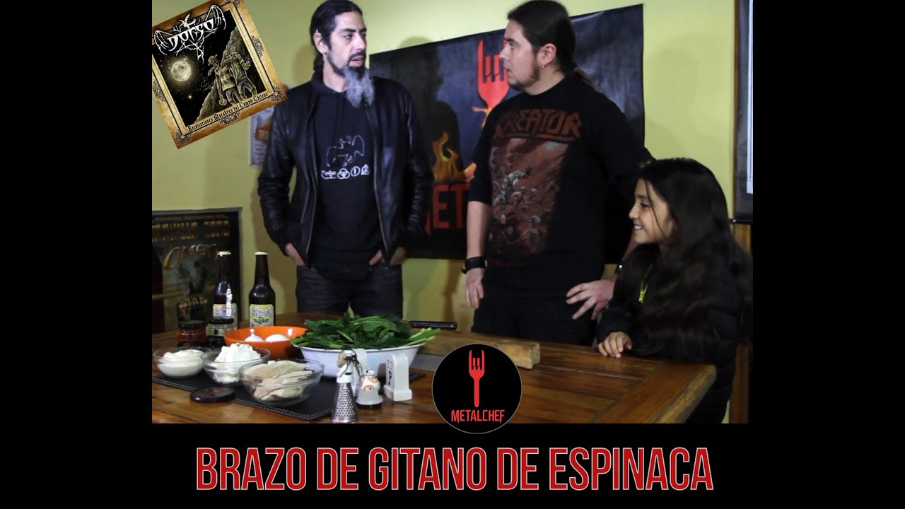 MetalChef 11: Brazo de gitano de espinaca Invitado Fran Muñoz - Dorso