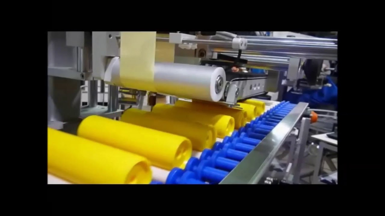 ELVO CDING - Etikettiermaschine COMPACT-WR 140 Etikettieren von Kartuschen liegend