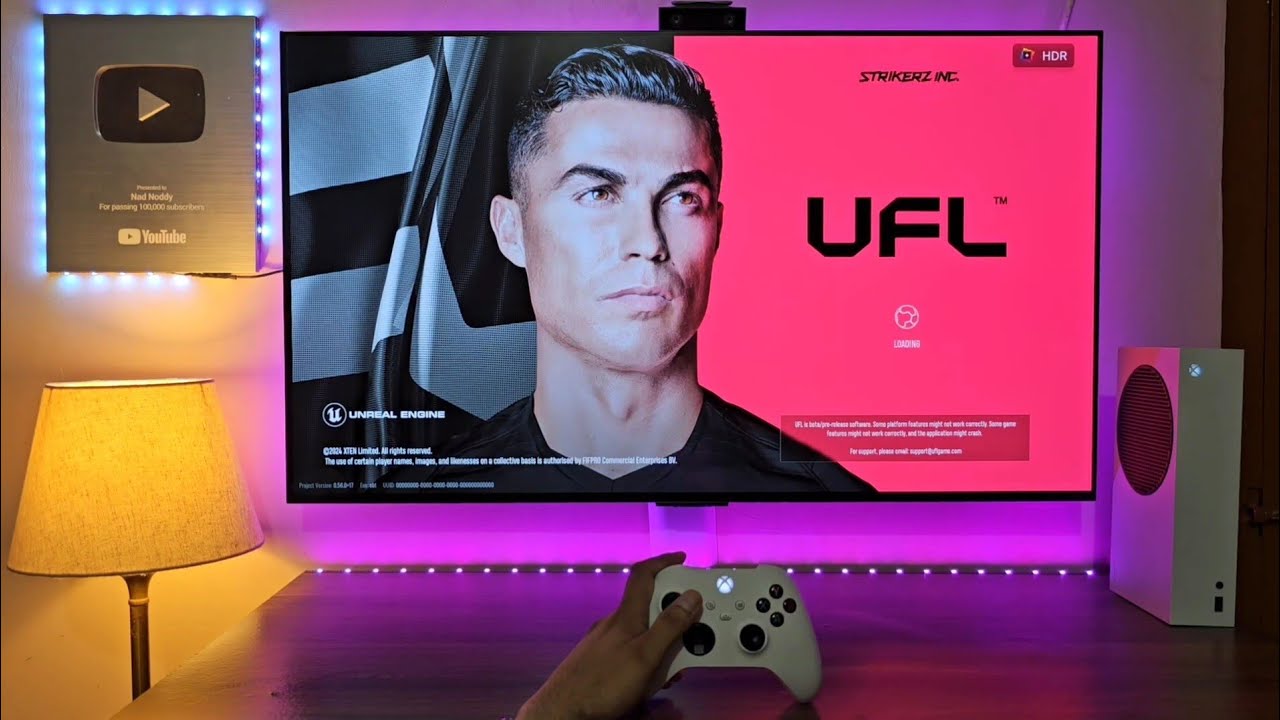 UFL Gameplay (Xbox Series S) 1440P 60FPS