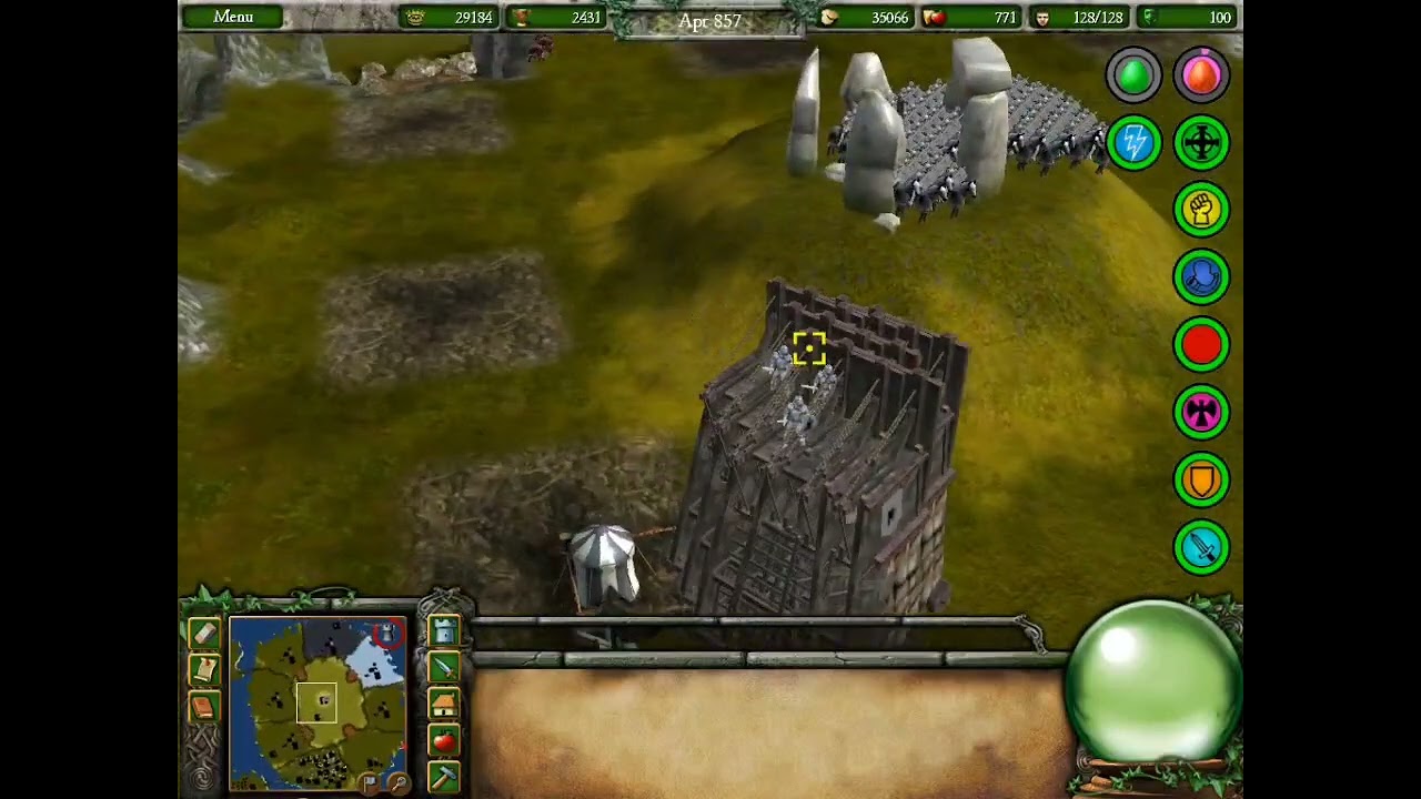 باگ بازی قلعه افسانه ها bug game stronghold legends