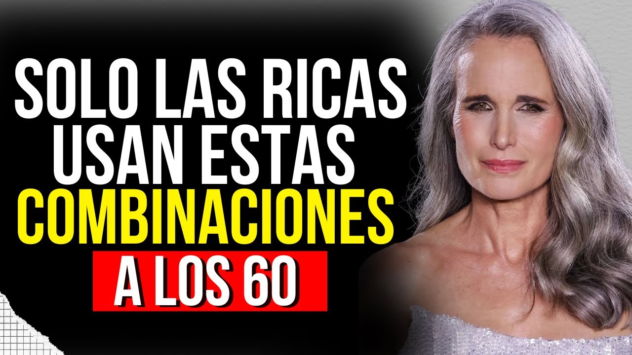 7 Combinaciones de COLORES que se ven de LUJO a los 60+