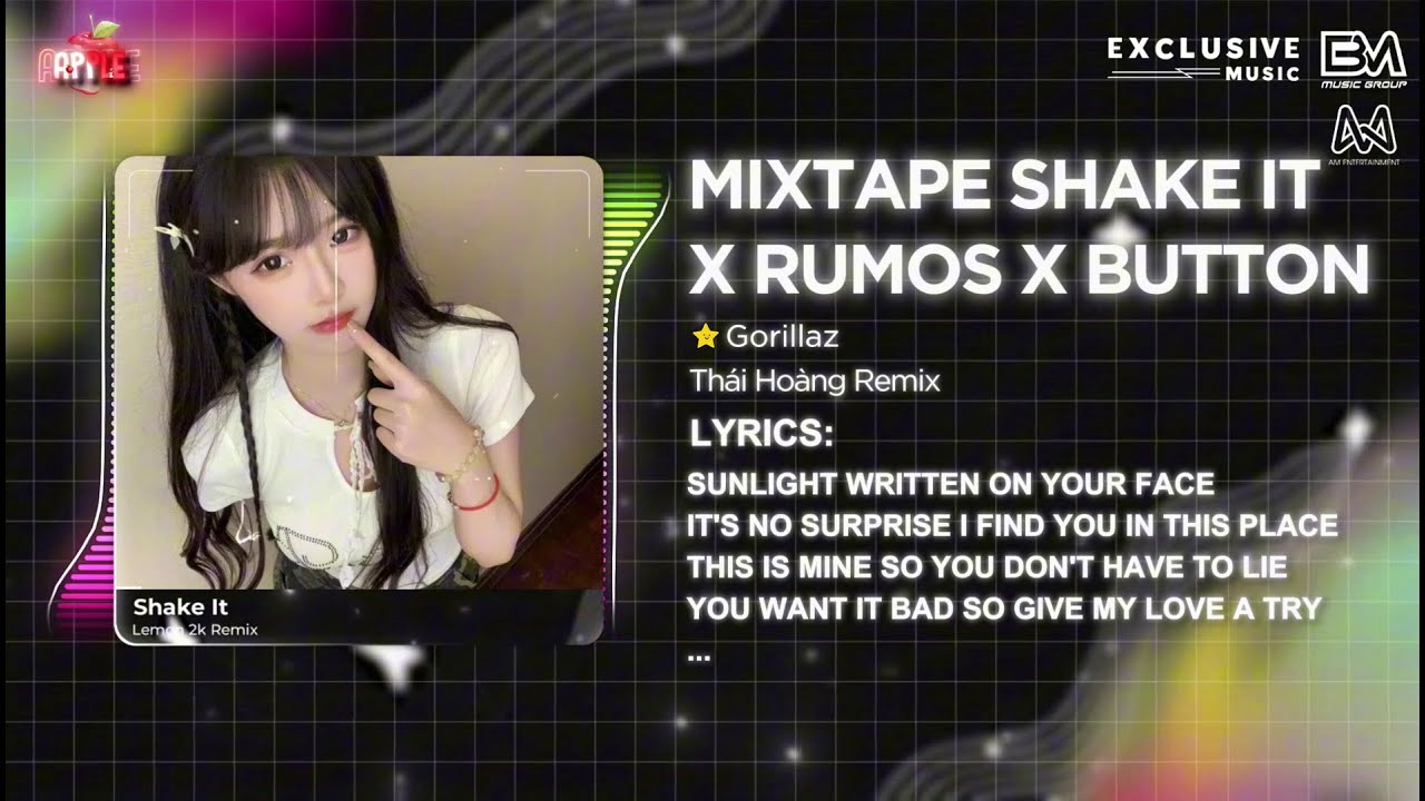 Mixtape Shake It x Rumos x Button - Lemon 2k x Thái Hoàng Remix 🎶 List Nhạc Gõ Cực Căng Hot TikTok