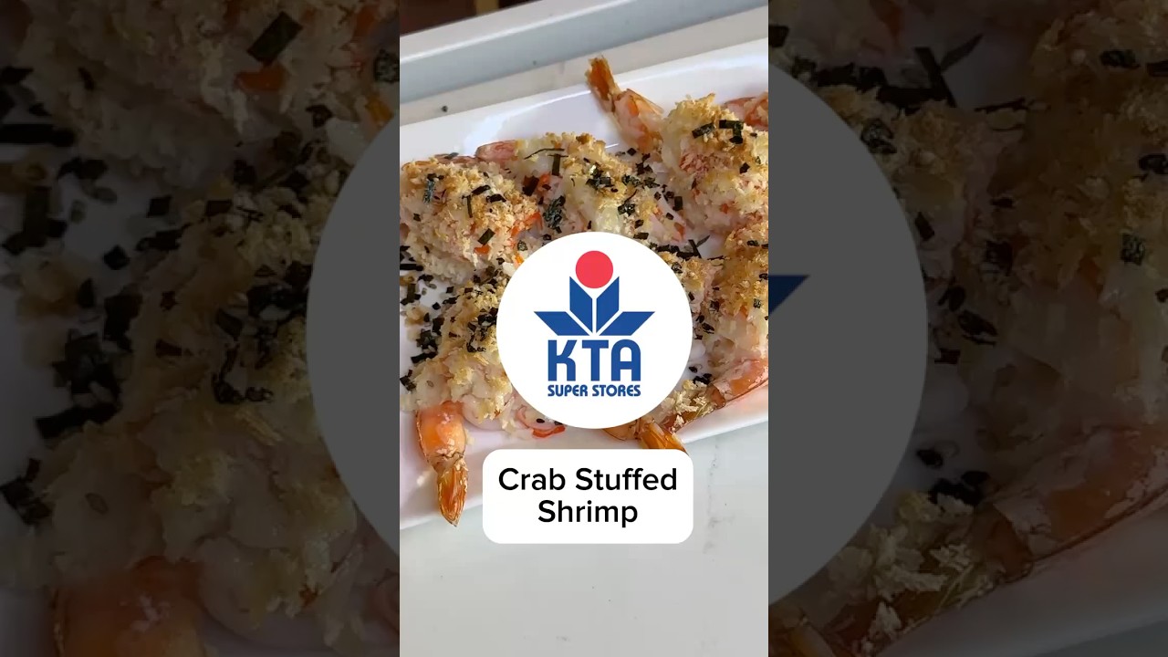 KTA Ambassador CJ, brings us a FANCY recipe - CRAB STUFFED SHRIMP🦐
