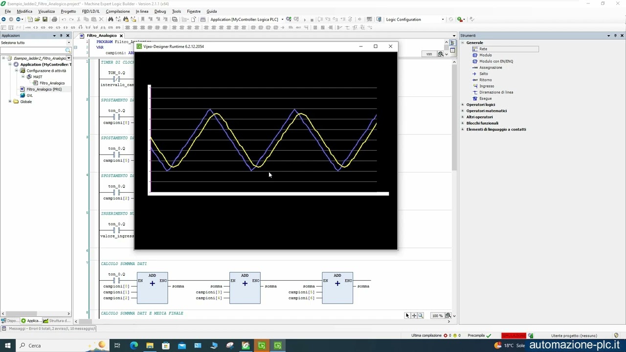 Programmazione semplice per i PLC Schneider Modicon: linguaggio ladder
