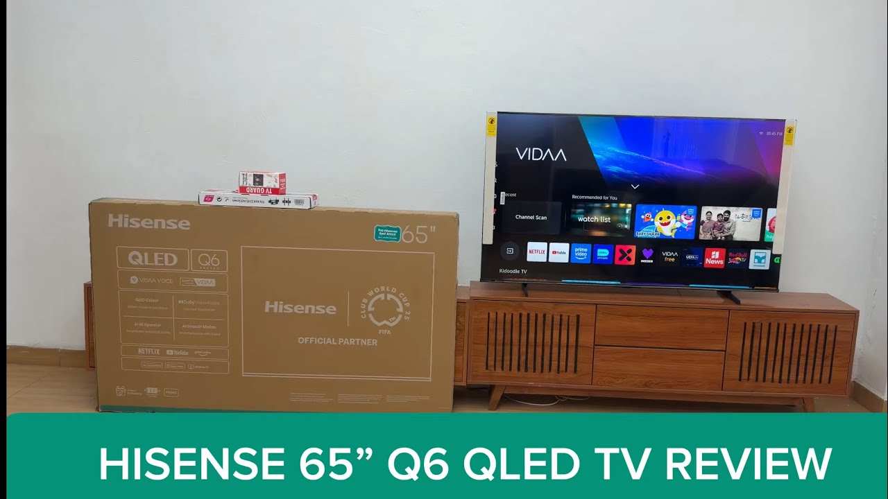 Обзор 65-дюймового телевизора HISENSE Q6 QLED
