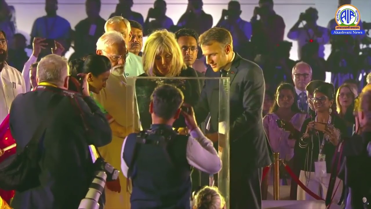 PM Modi & President Macron at India–France Event at Gateway of India