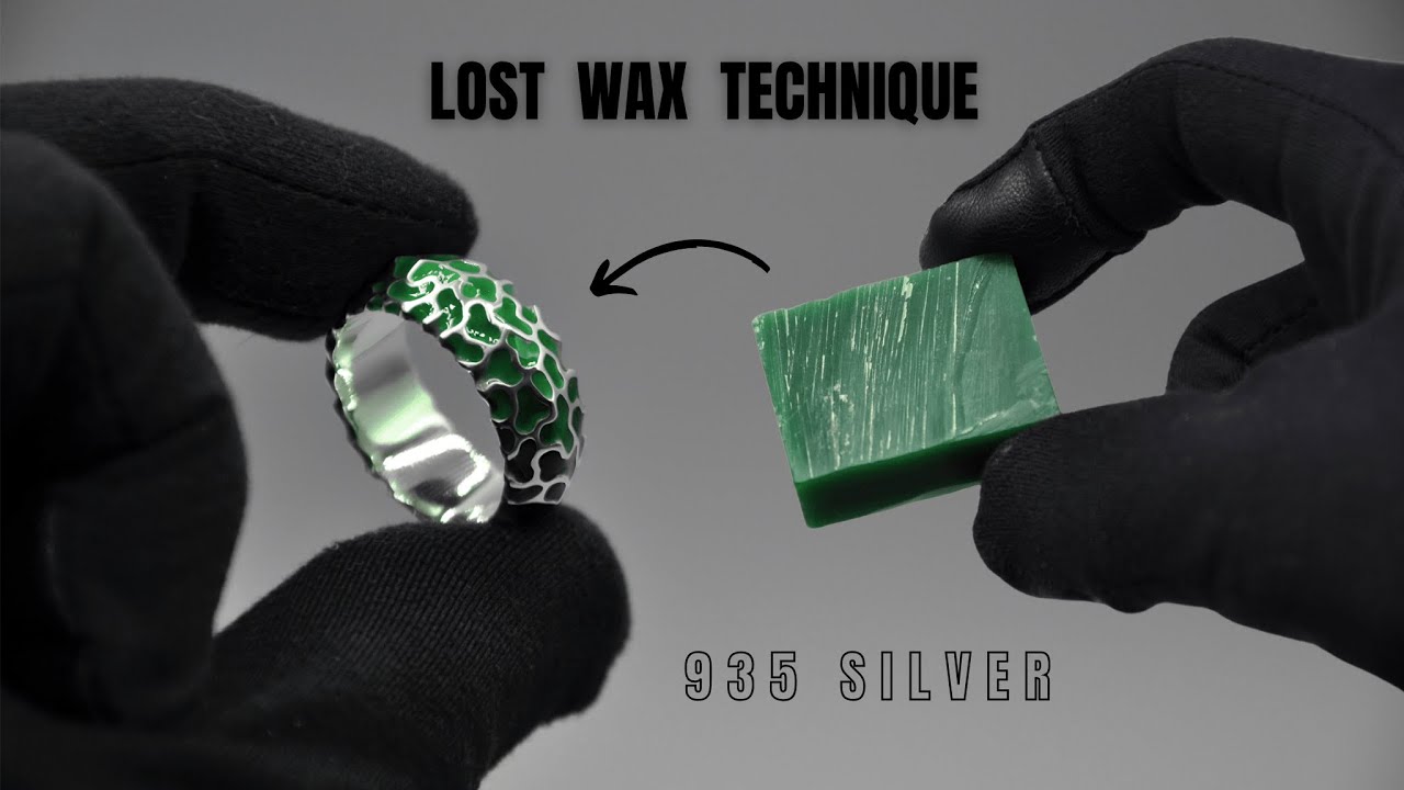 TURNING WAX INTO A MASTERPIECE - BRUDERJAKOB ORIGINAL - HANDMADE - 935 SILVER