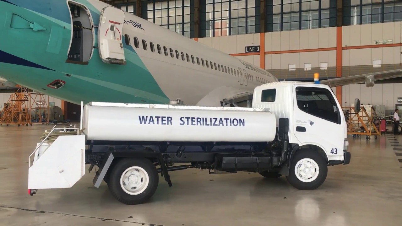 Portable Water Truck for Aircraft