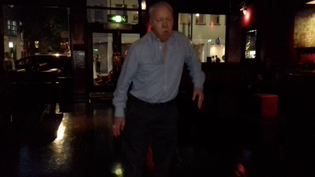 Body popping in Elk Bar, fulham broadway