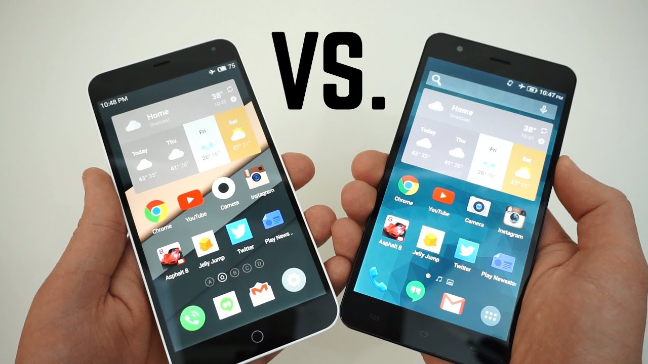 Meizu M1 Note vs. JIAYU S3 Comparison
