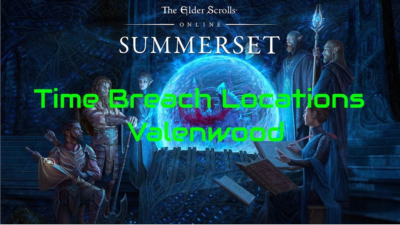 ESO Time Breach Locations Valenwood