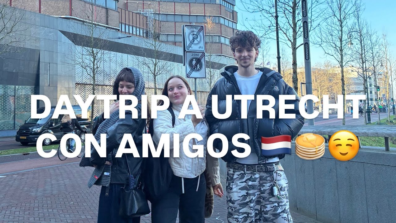 Hacemos un daytrip a Utrecht desde Ámsterdam 💖🇳🇱😁🥞