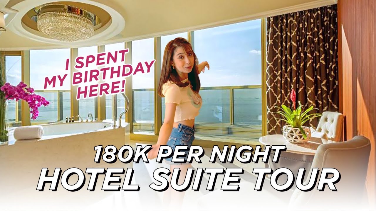 HOTEL SUITE TOUR (WHERE THE WILD PARTY HAPPENED)