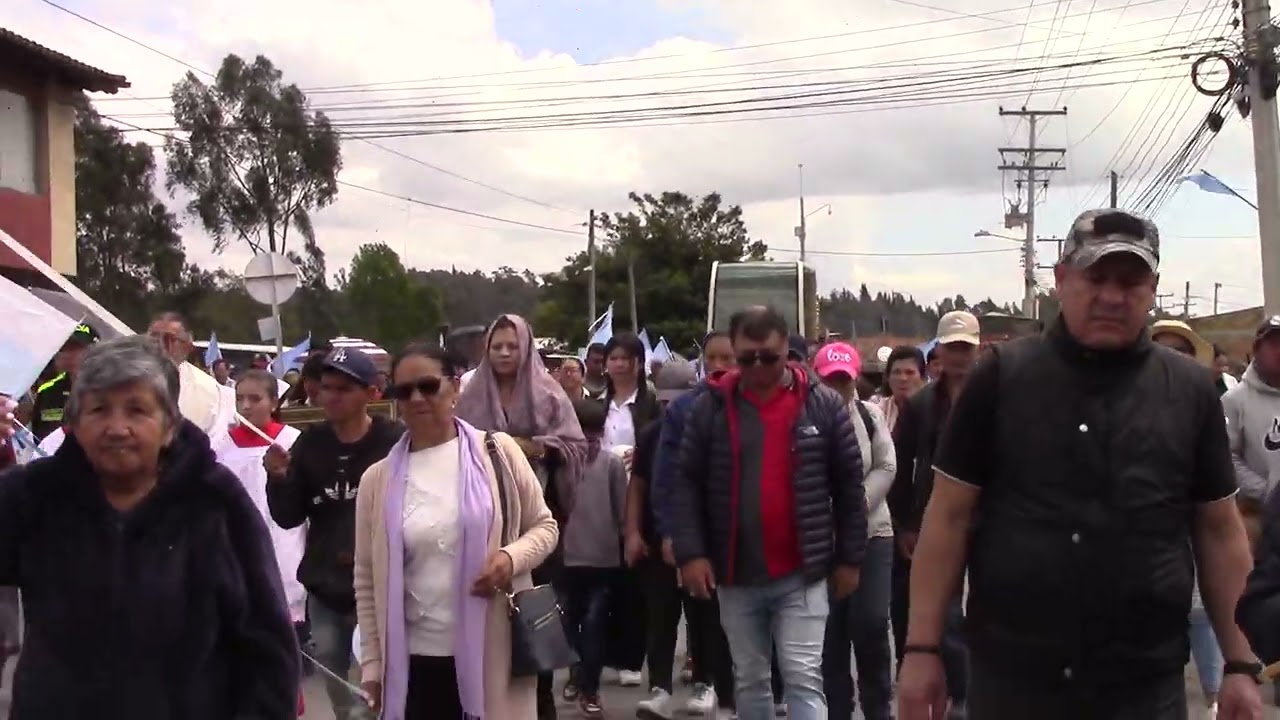 visita virgen de Chiquinquira a Simijaca