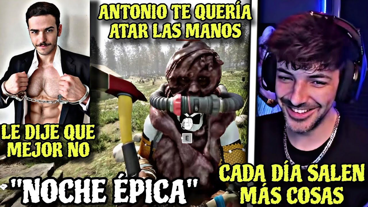 LA REACCIÓN DE NEXXUZ AL DESCUBRIR QUE A ANTONIO LE QUISIERON ESPOSAR LAS MANOS EN PLENO ACTO 🥵😂