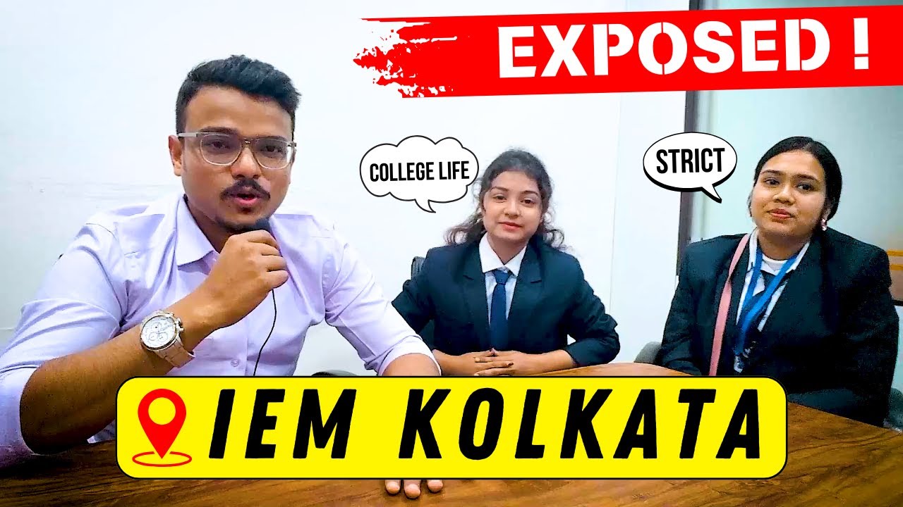 IEM Kolkata EXPOSED by Its Own Students! | College Review 2025