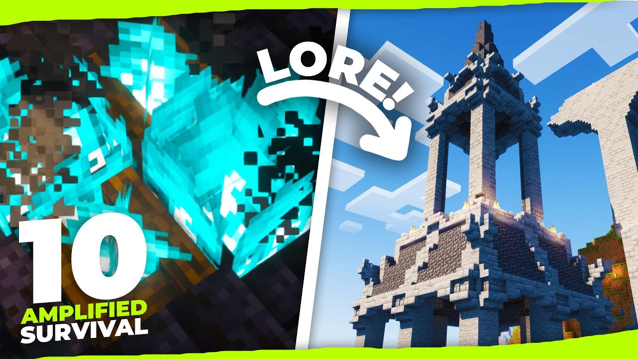 Adding LORE to the Temple Ruins | Minecraft 1.18 Amplified Survival | #10