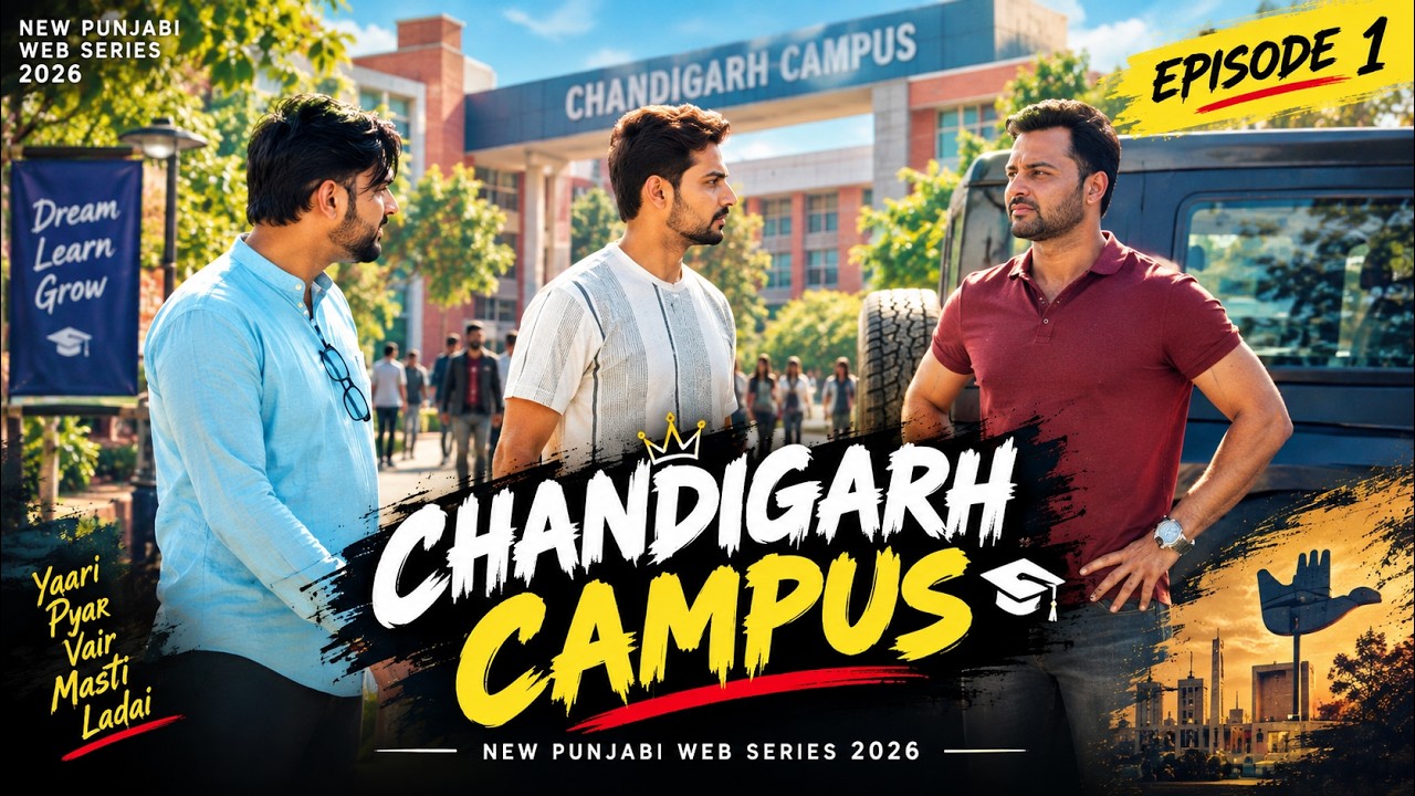 Chandigarh Campus Episode 1 | New Punjabi Web Series 2026 | Latest Punjabi Series | Full Episode