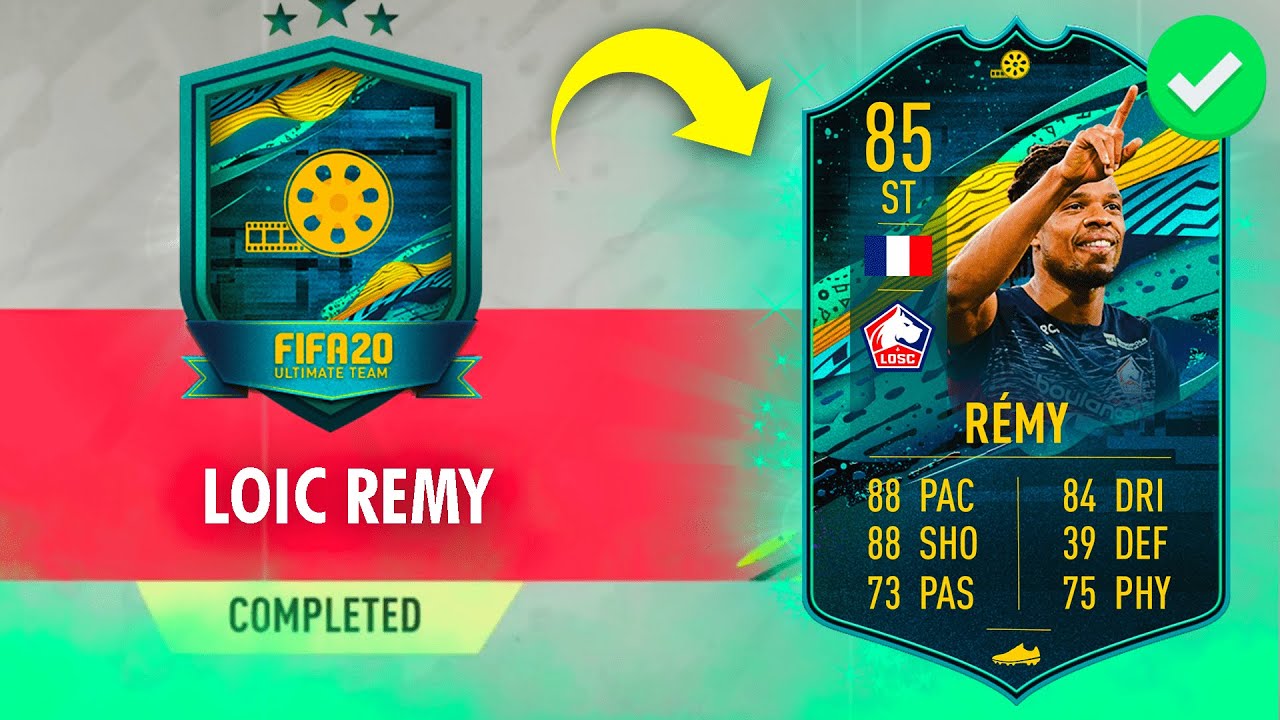 85 'PLAYER MOMENTS' REMY SBC CHEAPEST SOLUTION - #FIFA20 85 Loic Remy Player Moments SBC Cheap Way