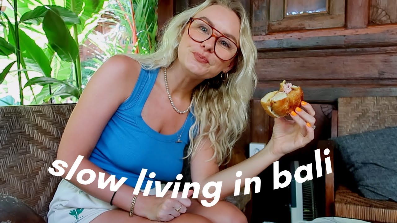 life in Canggu Bali 🥥 what I eat, thrifting + manifesting worked!
