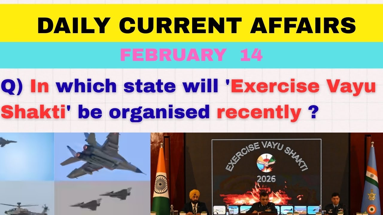 🔥TODAY'S CURRENT AFFAIRS IMPORTANT QUESTIONS//FEBRUARY 14 #osssc #ossc #opsc 🔥