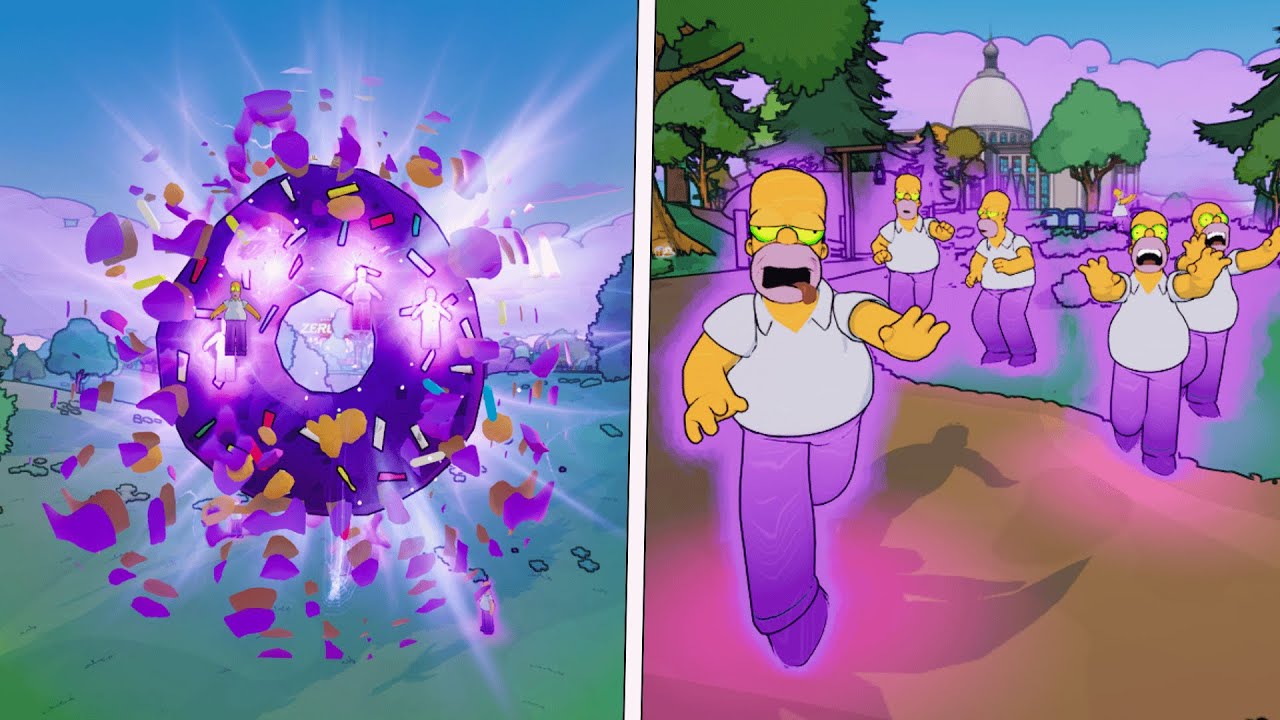 Fortnite All Simpsons Bosses & Mythic Weapons Locations Guide (Update v38.11)