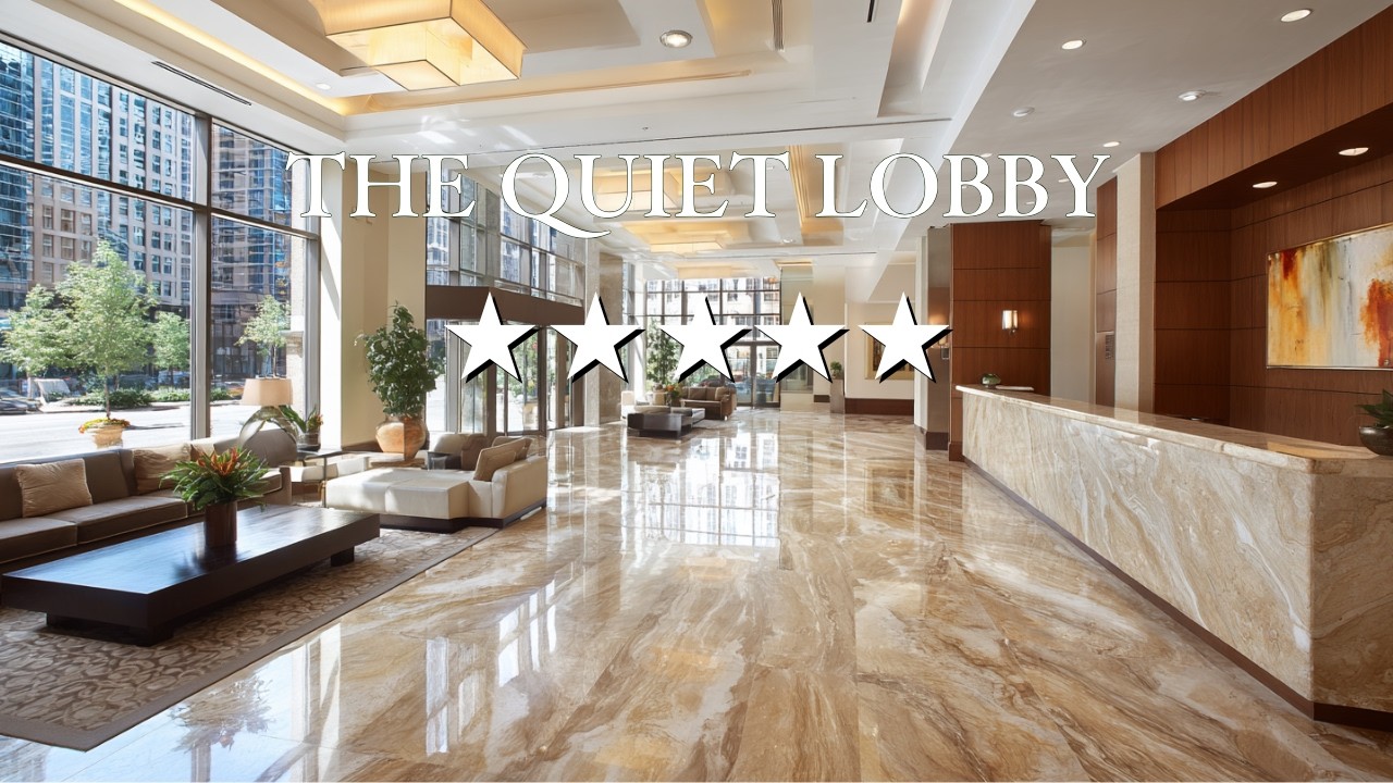 5-Star Hotel Lobby Ambience: Luxury Jazz for Deep Work & Focus