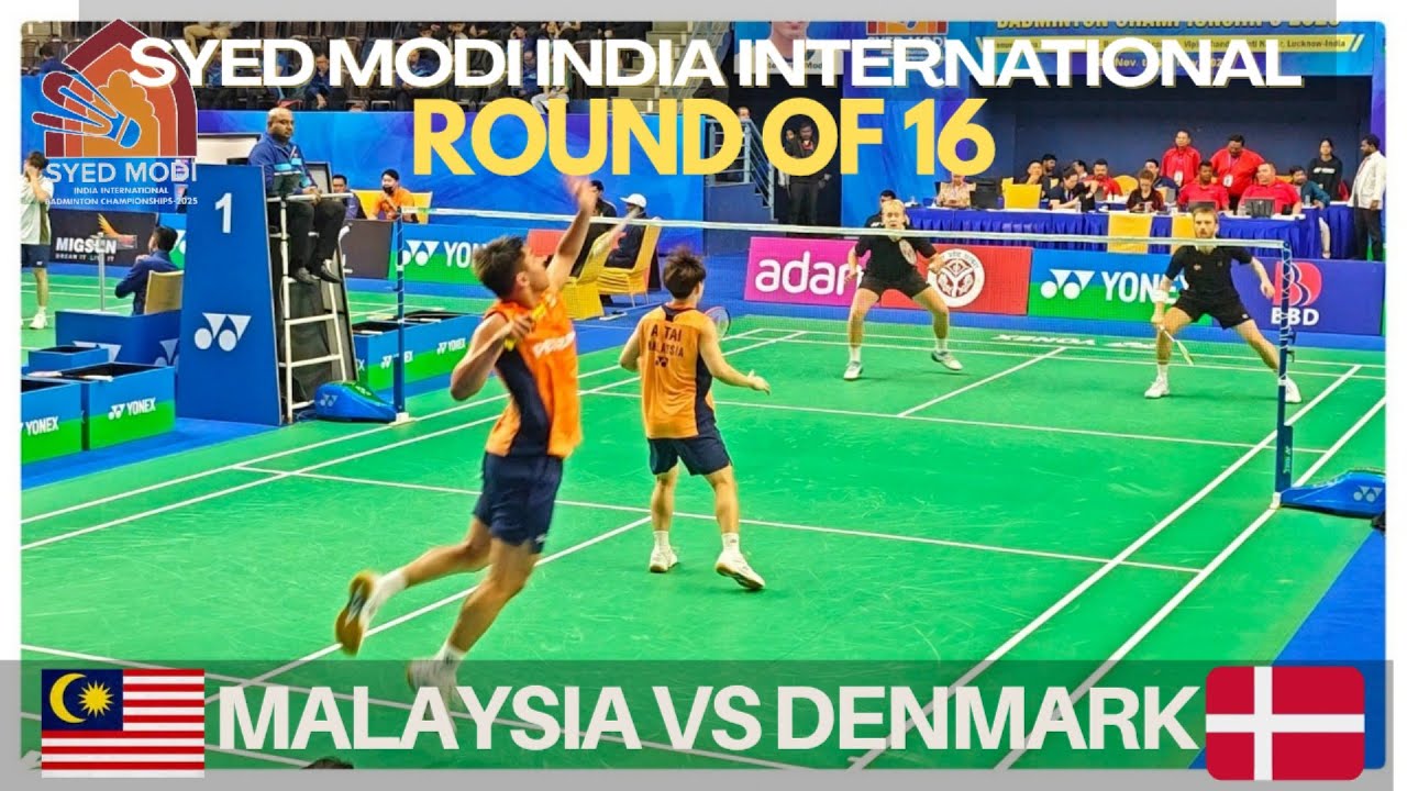 KANG KHAI XING/AARON TAI VS CHRISTIAN FAUST/RASMUS:SYED MODI INDIA INTERNATIONAL LUCKNOW