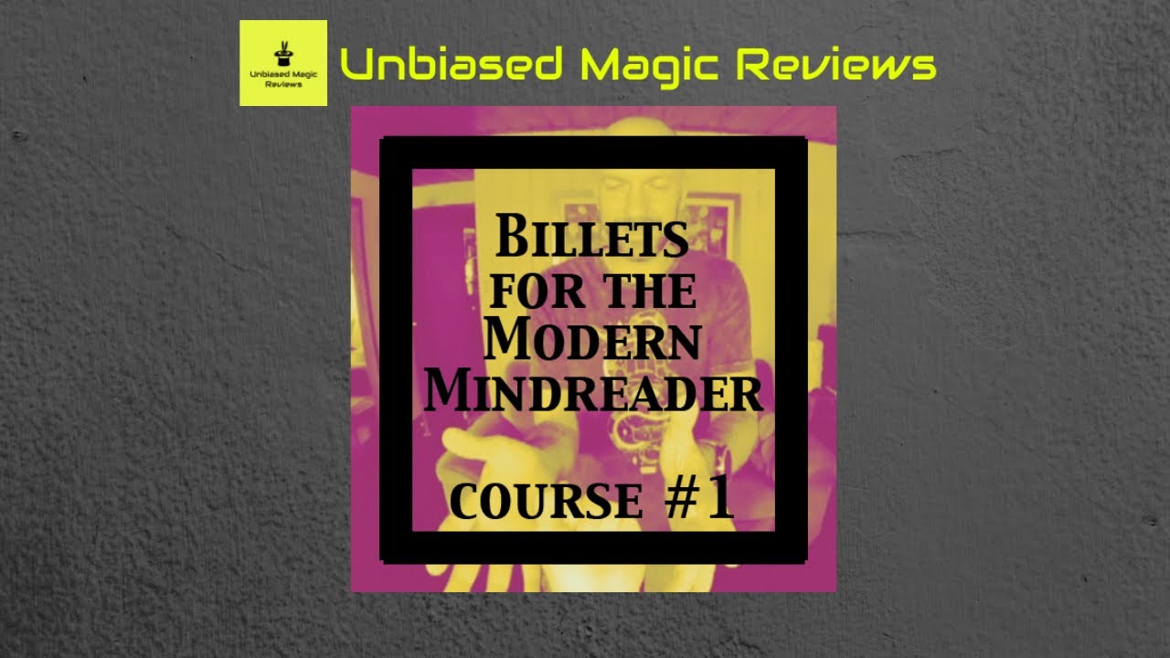 Requested Magic Review - Billets for the Modern Mindreader by Julien Losa