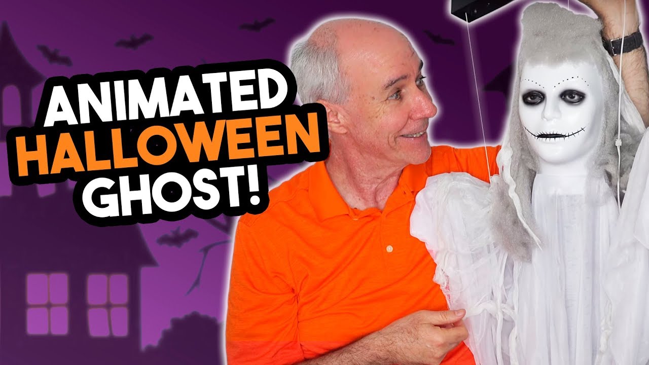 Animated Ghost Review- Great Halloween Decoration!