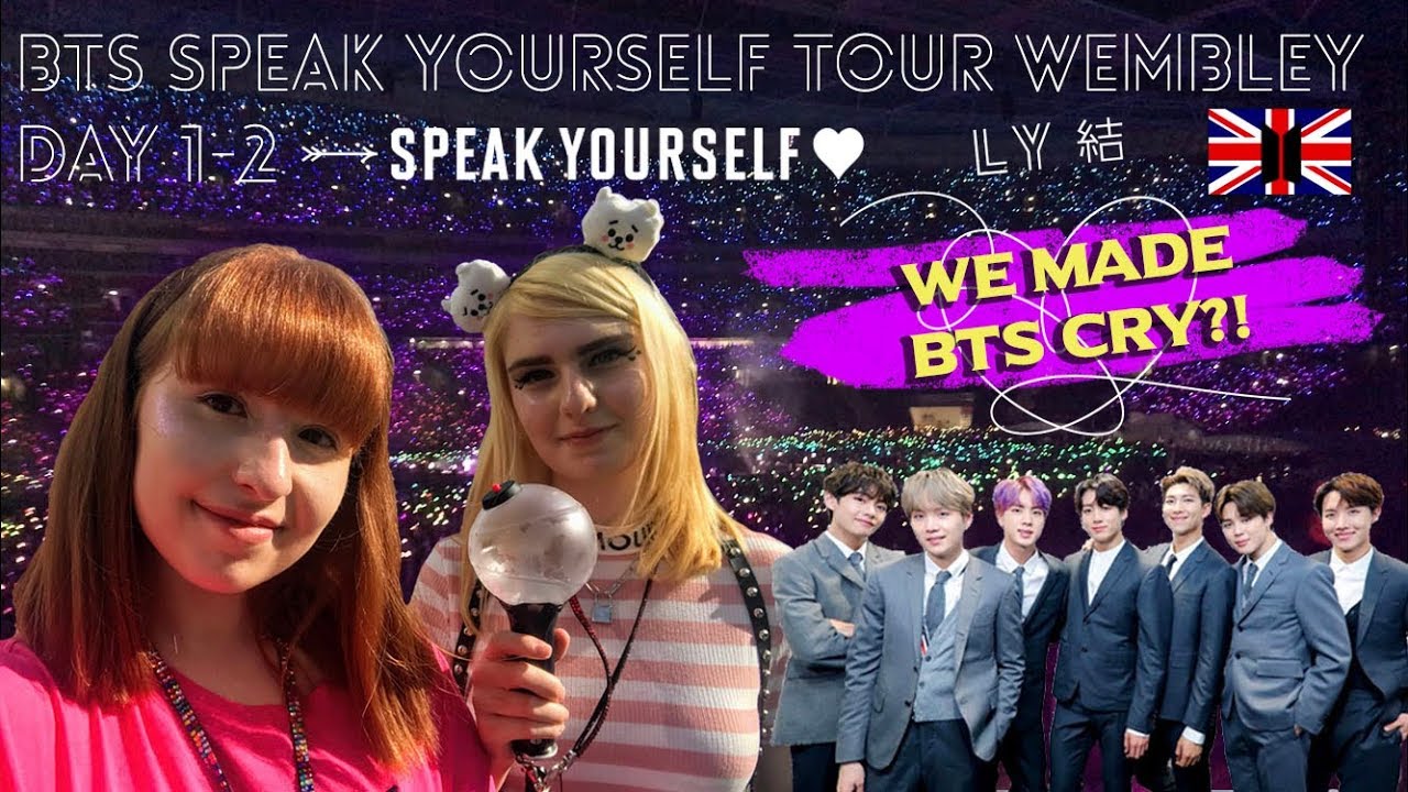 WE MADE BTS CRY?!｜BTS AT WEMBLEY D1+2💜🌌