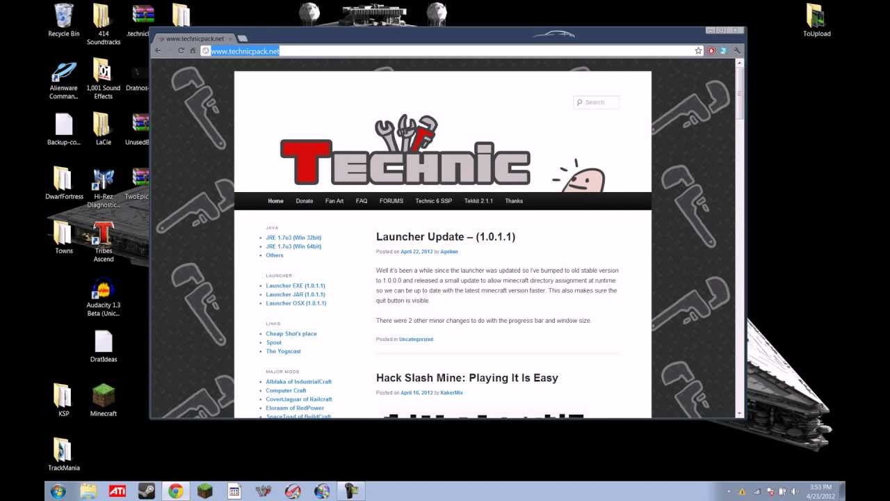 How to Install and Use the Technic Launcher