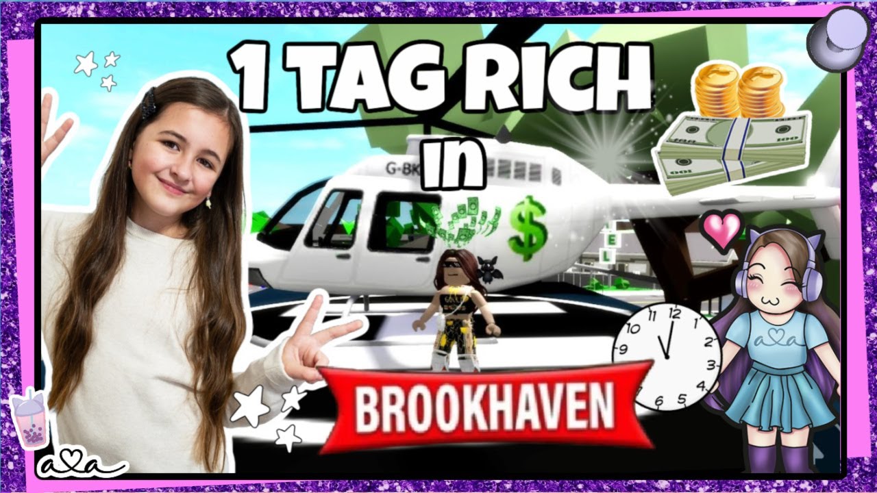 24 Stunden RICH in Brookhaven 🤑 Roblox RP RolePlay 💜 Alles Ava Gaming