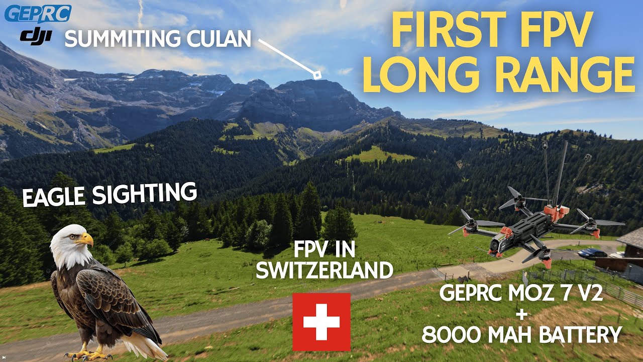 Summiting Culan - LONG RANGE FPV