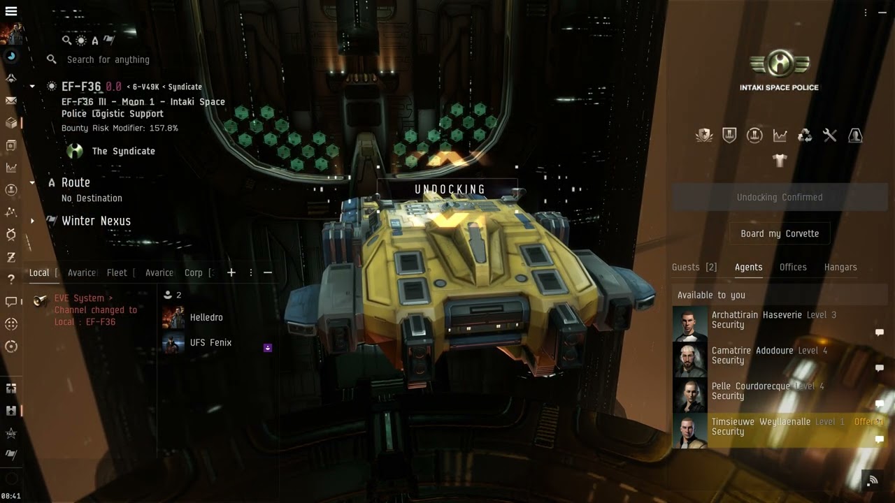 Mining in Syndicate Null Sec