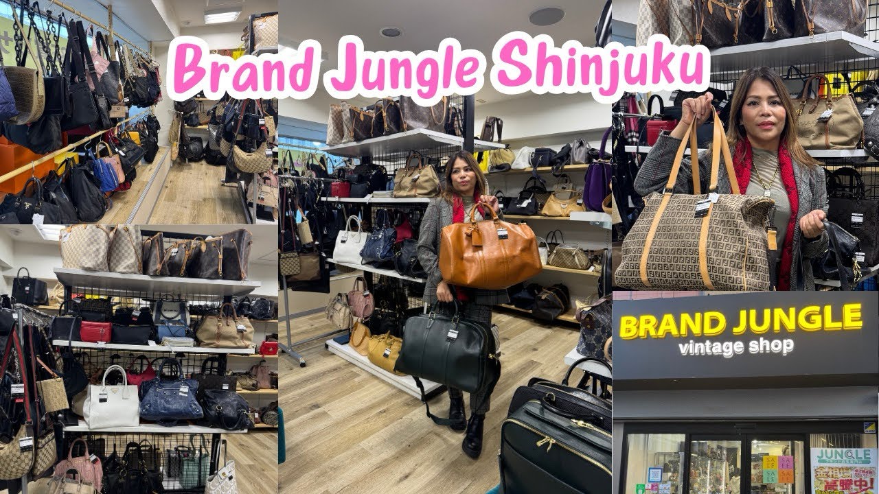 THE BEST VINTAGE LUXURY BAGS AT BRAND JUNGLE + CHANEL + GUCCI + PRADA  | MEET UP WITH MY  SUBSCRIBER