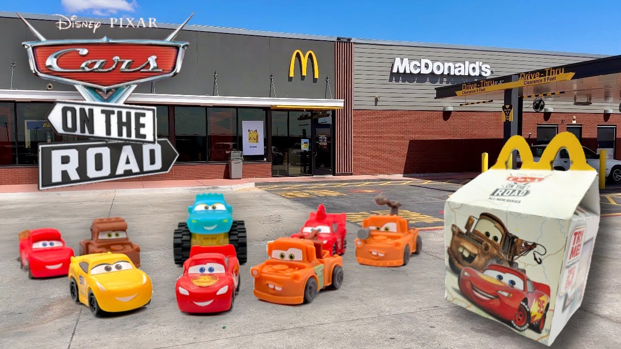 A Road Trip Full Of Surprises - The Ultimate  McDonald’s Cars On The Road Toy Hunt | Vlog #35