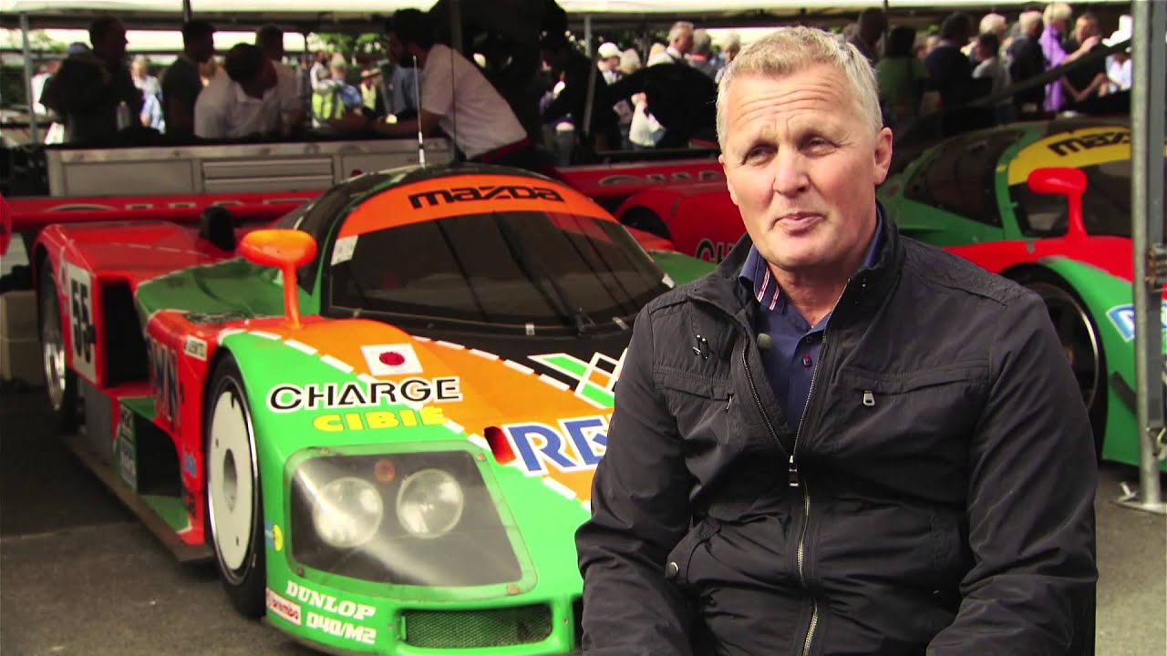 Johnny Herbert at Goodwood with Mazda