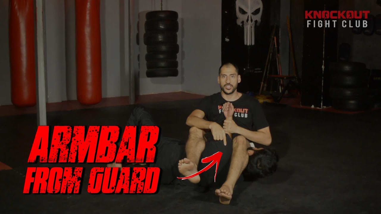 Lesson 31 | Armbar From Guard (Ground Game Basics) | MMA101