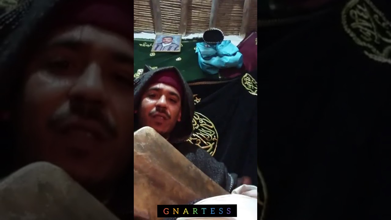 @gnartess Lila_Gnawa💯Màalem Monssif bouboul 🎵🎶❤🕯😍👏