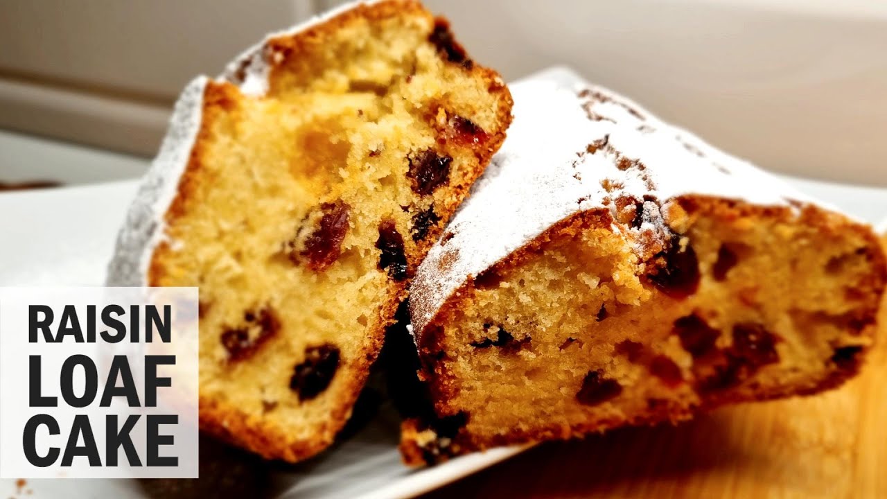 How to Make an Amazing Raisin Loaf Cake - Simple and Very Tasty!