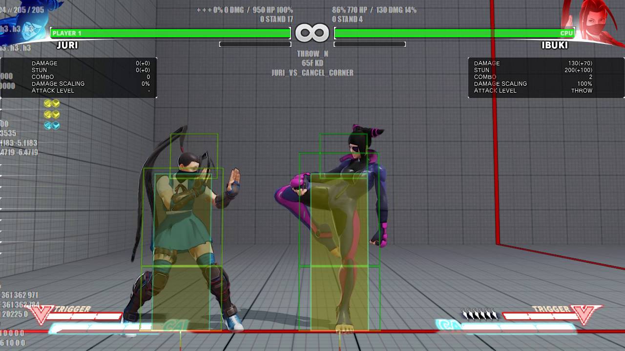 SFV JURI VSKILL CANCEL CROSS UP CORNER