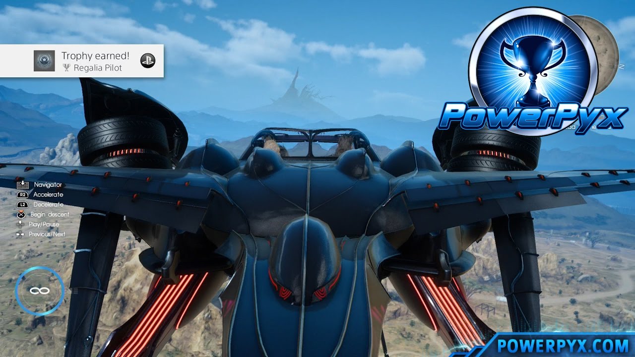 Final Fantasy XV — Как открыть Regalia Type-F (летающий автомобиль) — Руководство по трофеям пило...