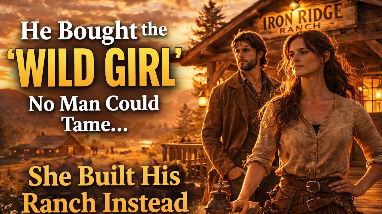 👉He Bought the “Wild Girl” No Man Could Tame… She Built His Ranch Instead.