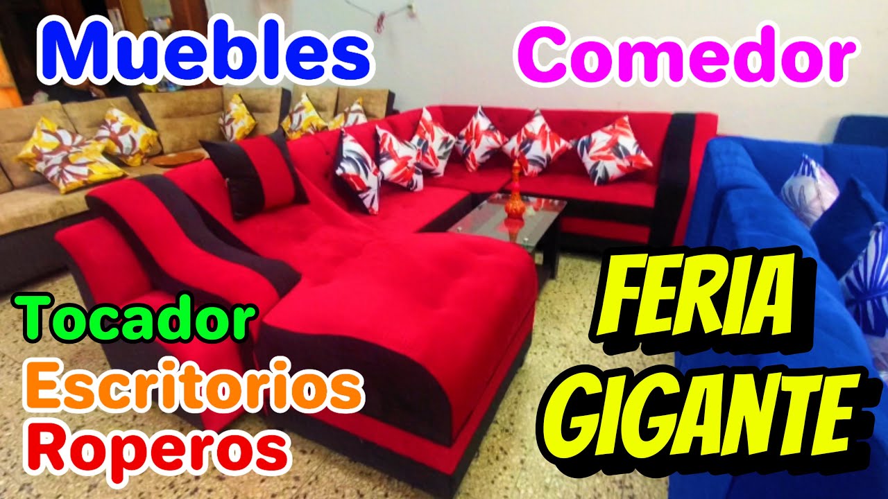 REMATE EN FERIA DE MUEBLES // roperos, juegos de muebles , cómodas y mucho más..