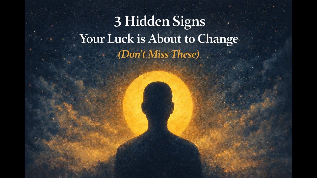 3 Hidden Signs Your Luck is About to Change (Don't Miss These)