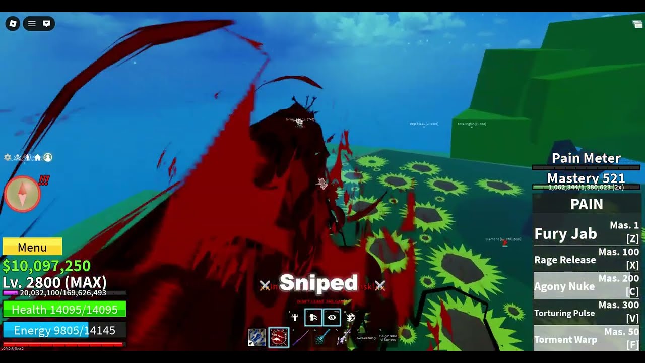 Blox fruit bounty hunting